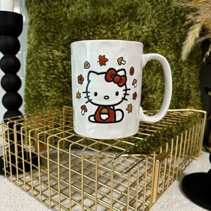 NWT- Hello Kitty In Autumn Ceramic Mug